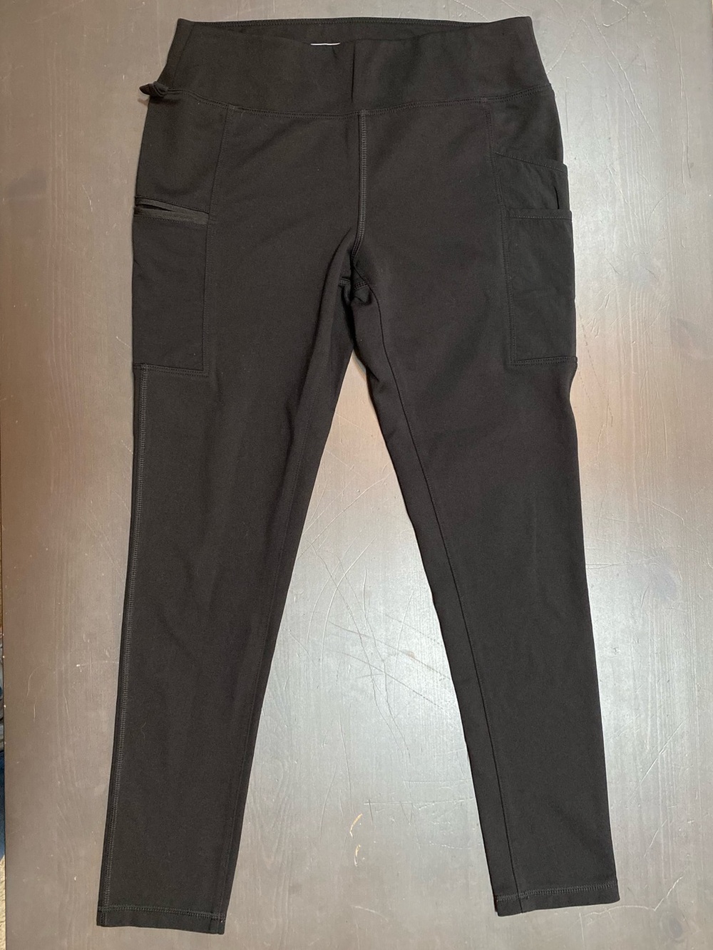 Carhartt Black Nylon Utility Work Leggings Zip Pockets - S